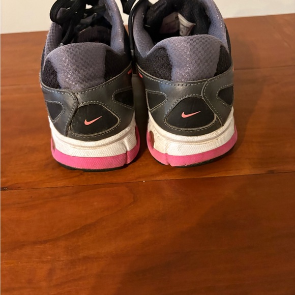 Nike Air Running Shoes Women’s 8.5 Black Gray Pink - Picture 5 of 9